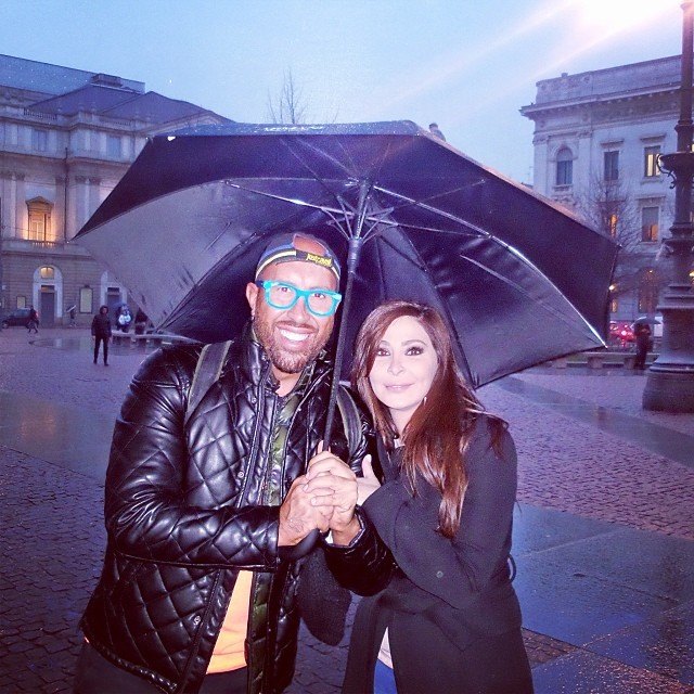 Elissa at Milano Fashion Week